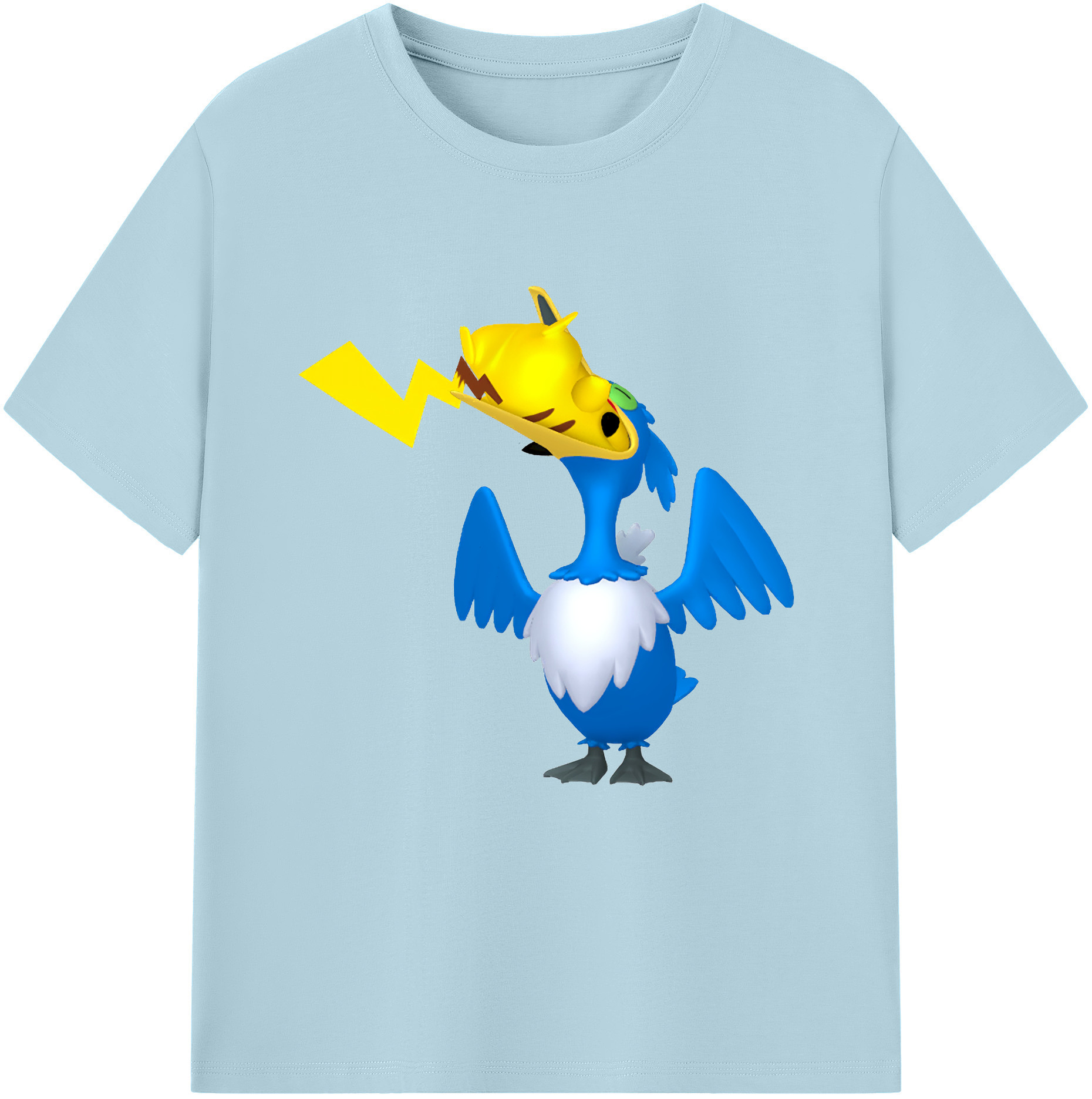 （画像用） ポケットモンスター Pokémon 綿100％半袖Tシャツ（フロントプリント）
